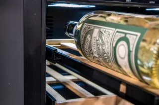 Vinata Martino Wijnklimaatkast RVS 30 flessen