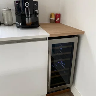 Vinata Martino Wijnklimaatkast RVS 30 flessen