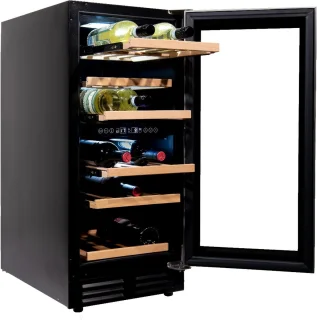 Vinata Martino Wijnklimaatkast RVS 30 flessen