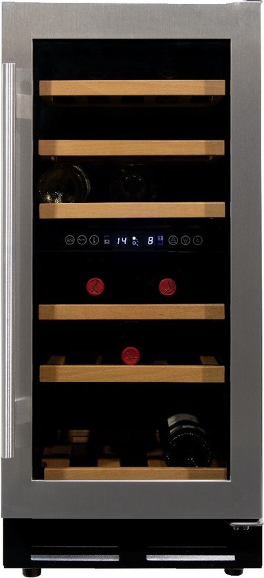 Vinata Martino Wijnklimaatkast RVS 30 flessen review