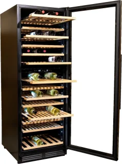 Vinata Premium Presanella Wijnklimaatkast 150 flessen zwart