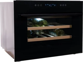 Vinata Premium Soprana Inbouw Wijnkoelkast Zwart 24 flessen
