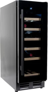 Vinata Premium Tenibres Wijnkoelkast 18 flessen zwart