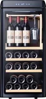 Vinata Retro Wijnklimaatkast 42 Flessen Vrijstaand