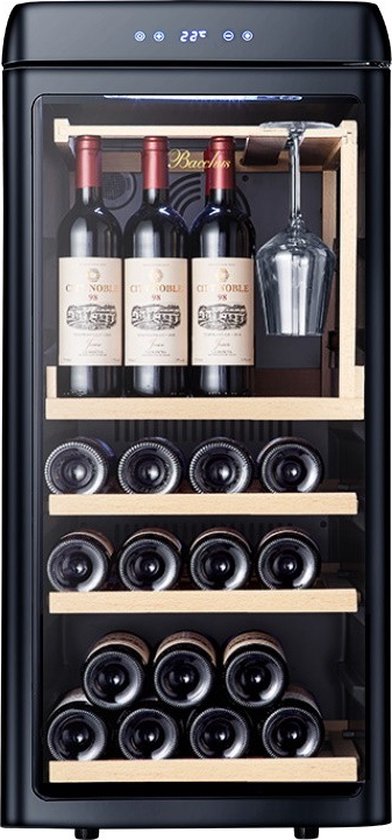 Vinata Retro Wijnklimaatkast 42 Flessen Vrijstaand review