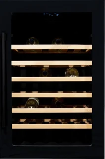 Vinata Serottini Premium Wijnkoelkast Inbouw Zwart 48 flessen