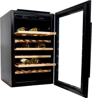 Vinata Serottini Premium Wijnkoelkast Inbouw Zwart 48 flessen