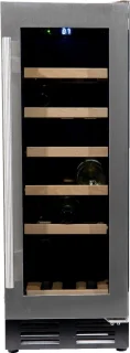 Vinata Tenibres Premium Wijnkoelkast RVS 18 flessen