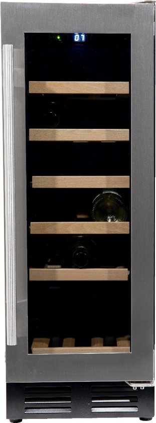 Vinata Tenibres Premium Wijnkoelkast RVS 18 flessen review