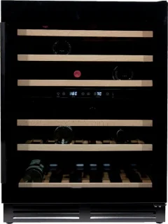 Vinata Vernale Premium Wijnklimaatkast 51 flessen zwart
