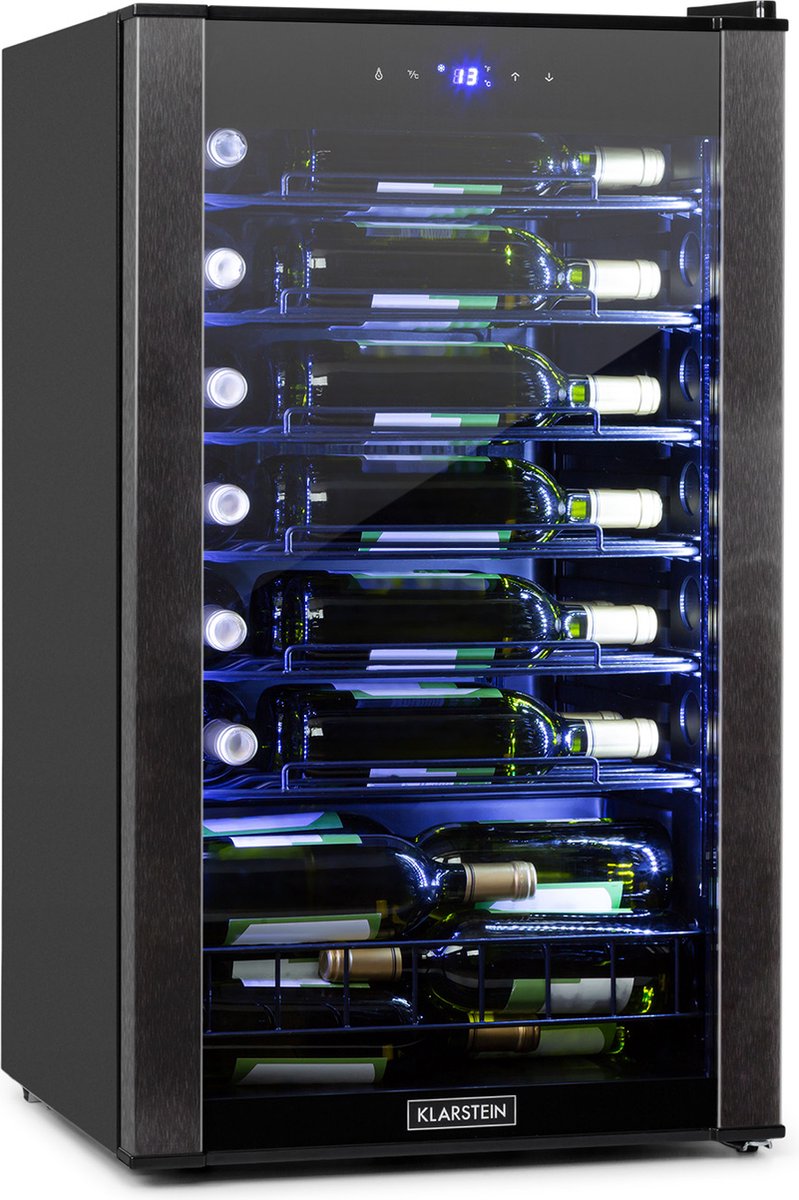 De Vinomatica 36 Uno wijnkoelkast 36 flessen 95L in één oogopslag
