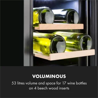 Vinovilla 17 Built-In Duo inbouw wijnkoelkast