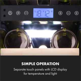 Vinovilla 17 Built-In Duo inbouw wijnkoelkast
