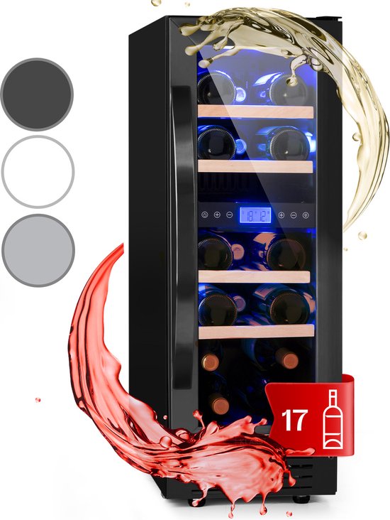 Vinovilla 17 Duo Wijnkoelkast 53L 17 flessen review