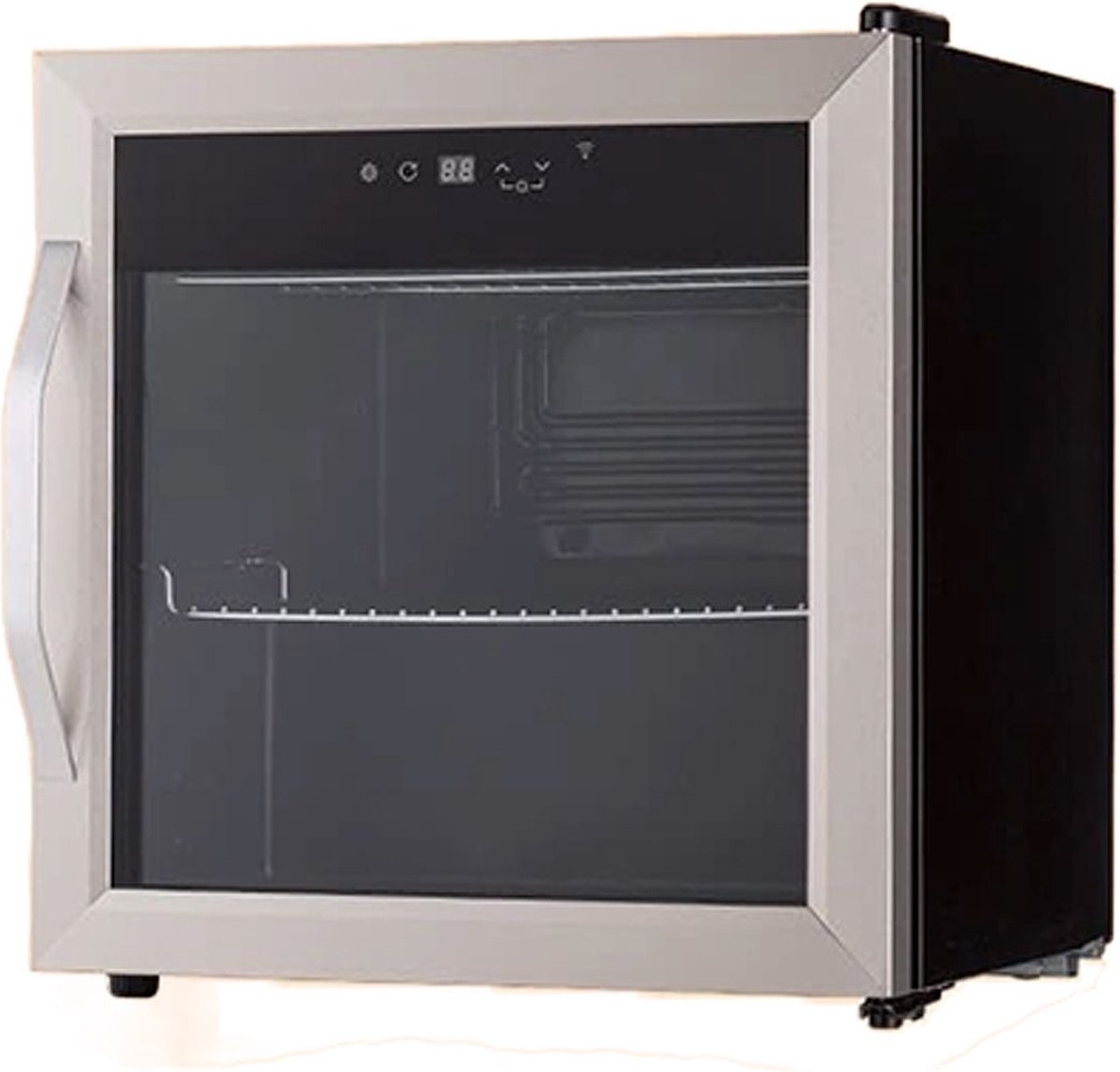 De White-label Flessenkoelkast Minibar Zwart in één oogopslag