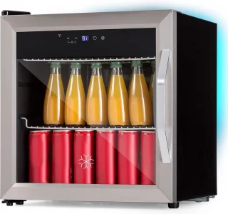 White-label Flessenkoelkast Minibar Zwart