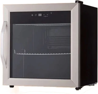 White-label Flessenkoelkast Minibar Zwart