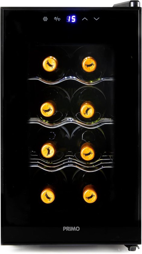 Wijnkoelkast Zwart review