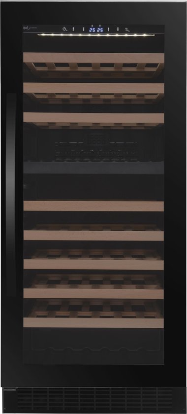 Wine Klima D104T Zwart Wijnkoelkast 110 flessen 2 zones review