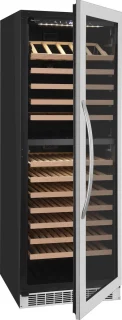 Wine Klima D167T Wijnkoelkast 165 flessen 2 zones RVS/glas