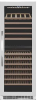 Wine Klima D167T Wijnkoelkast 165 flessen 2 zones RVS/glas