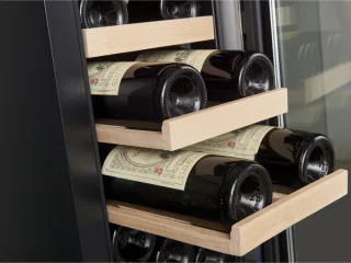 Wine Klima D20-OB73 Touch Onderbouw Wijnklimaatkast Zwart 17 Flessen