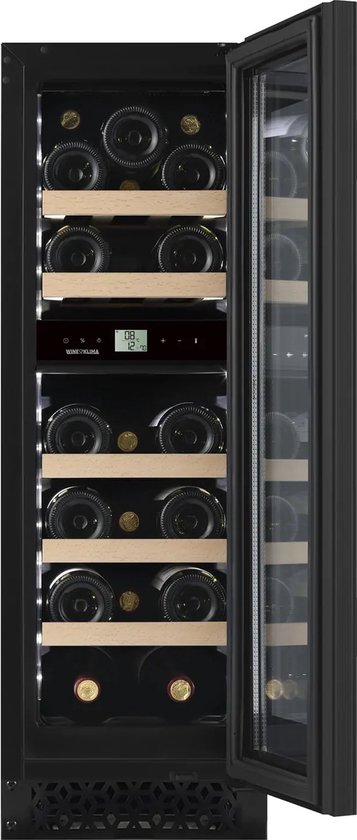Wine Klima D20-OB78-Push Wijnklimaatkast Onderbouw 20 flessen review