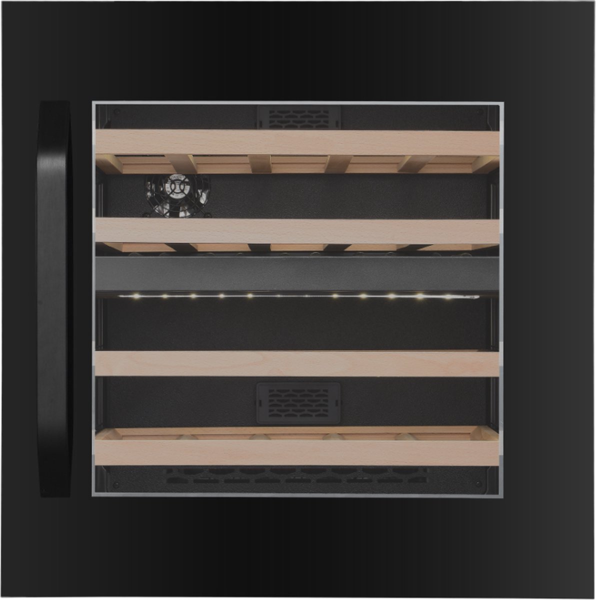 De Wine Klima D26-IB60 Wijnklimaatkast Inbouw 2 Zones 26 Flessen in één oogopslag