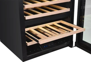 Wine Klima D26-IB60 Wijnklimaatkast Inbouw 2 Zones 26 Flessen