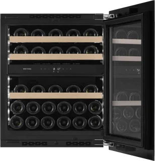 Wine Klima D30-SV72-PUSH Wijnklimaatkast Inbouw 2 Zones 30 flessen