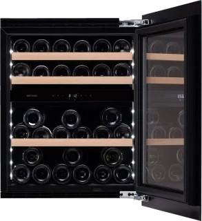Wine Klima D33-SV78-PUSH Wijnklimaatkast Inbouw 2 Zones 33 flessen