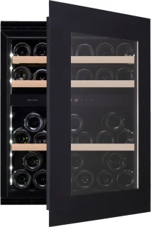 Wine Klima D33-SV78-PUSH Wijnklimaatkast Inbouw 2 Zones 33 flessen