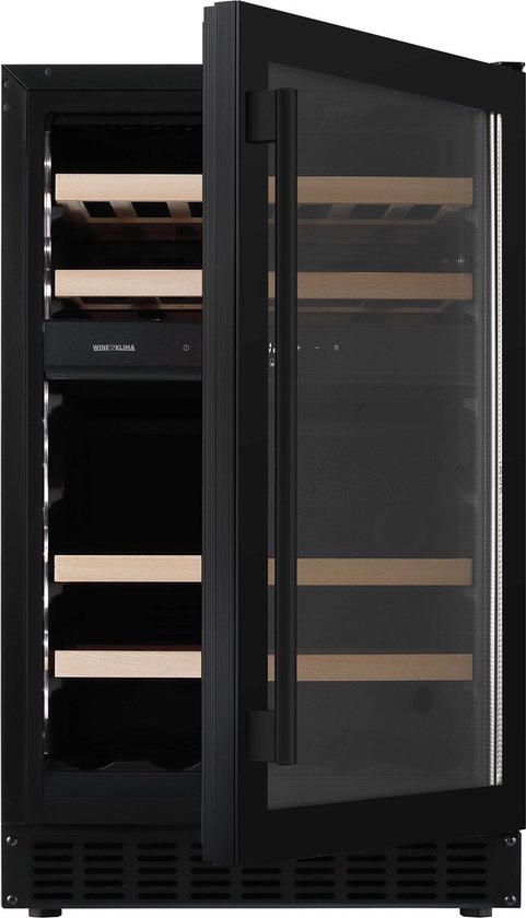Wine Klima D39-OB72 wijnklimaatkast onderbouw 50 cm 2 zones 39 flessen review