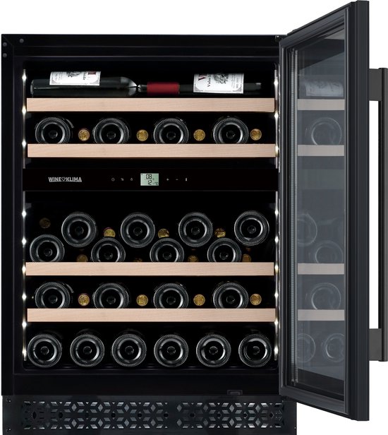 Wine Klima D46-OB78 Wijnklimaatkast Onderbouw 2 Zones 46 flessen review