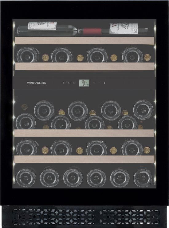 Wine Klima D46-OB78 Wijnklimaatkast Onderbouw 46 flessen review