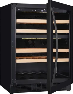 Wine Klima D46T-OB73 Wijnklimaatkast Onderbouw 2-Zones 39 flessen