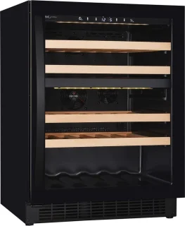 Wine Klima D46T-OB73 Wijnklimaatkast Onderbouw 2-Zones 39 flessen