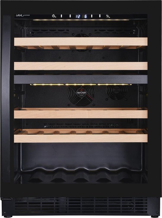 Wine Klima D46T-OB73 Wijnklimaatkast Onderbouw 2-Zones 39 flessen review