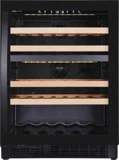 Wine Klima D46T-OB73 Wijnklimaatkast Onderbouw 2-Zones 39 flessen