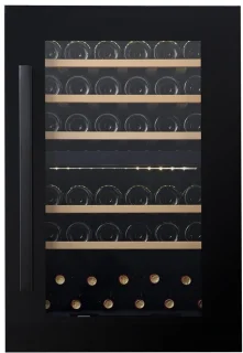 Wine Klima D48T-IB88 wijnklimaatkast inbouw 2 zones 42 flessen greep