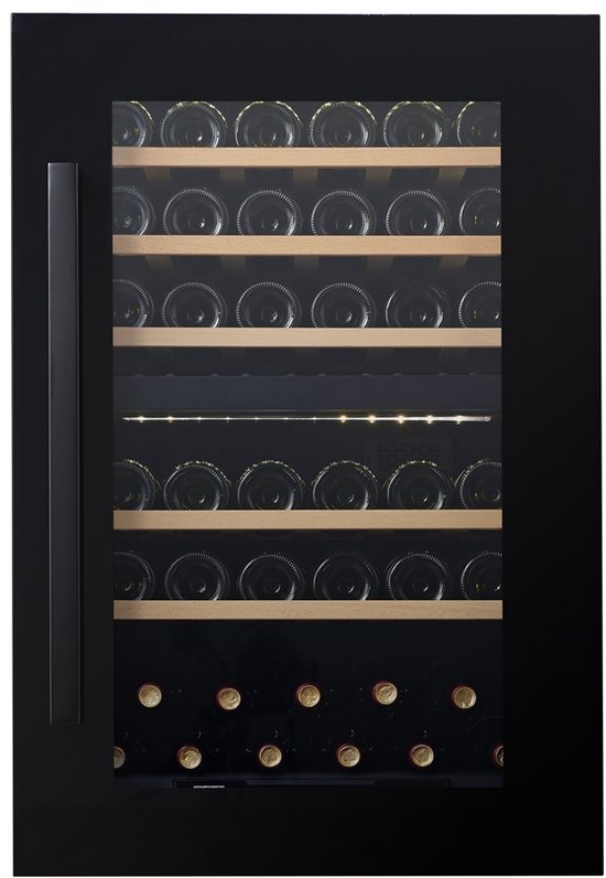 Wine Klima D48T-IB88 wijnklimaatkast inbouw 2 zones 42 flessen greep review