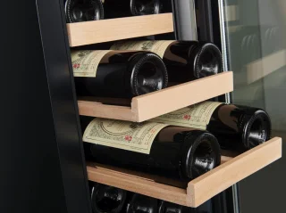 Wine Klima S20-OB73 Onderbouw Wijnklimaatkast Zwart 20 flessen