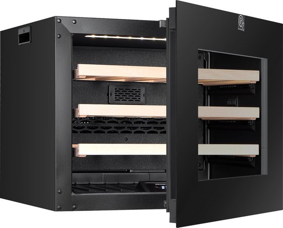 Wine Klima S24-IB45 Inbouw Wijnklimaatkast Zwart 24 Flessen review