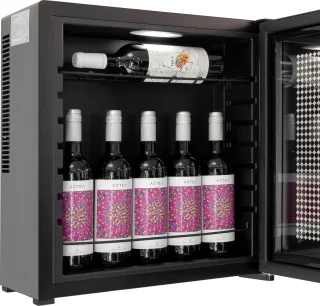 Wine Klima S5 HoneyComb Wijnklimaatkast Wandmontage Enkele Zone 5 Flessen