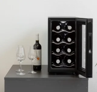 Wine Klima S8-GD Wijnkoelkast 12 flessen enkele zone