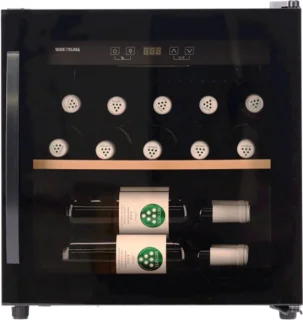 Wine Klima VSA-14 wijnklimaatkast zwart