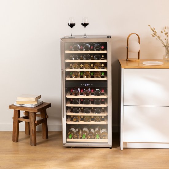 WINECOOLER XXL Gekoelde wijnkoeler 70 flessen review