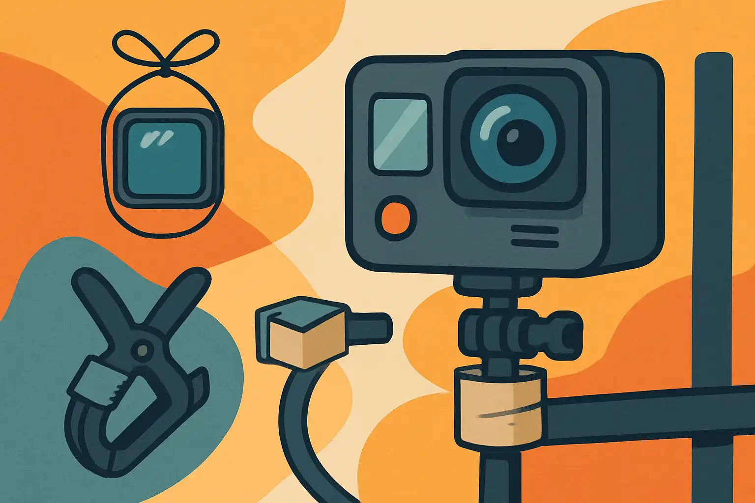 Creatieve DIY mounts: low-budget hacks om je action cam overal te bevestigen