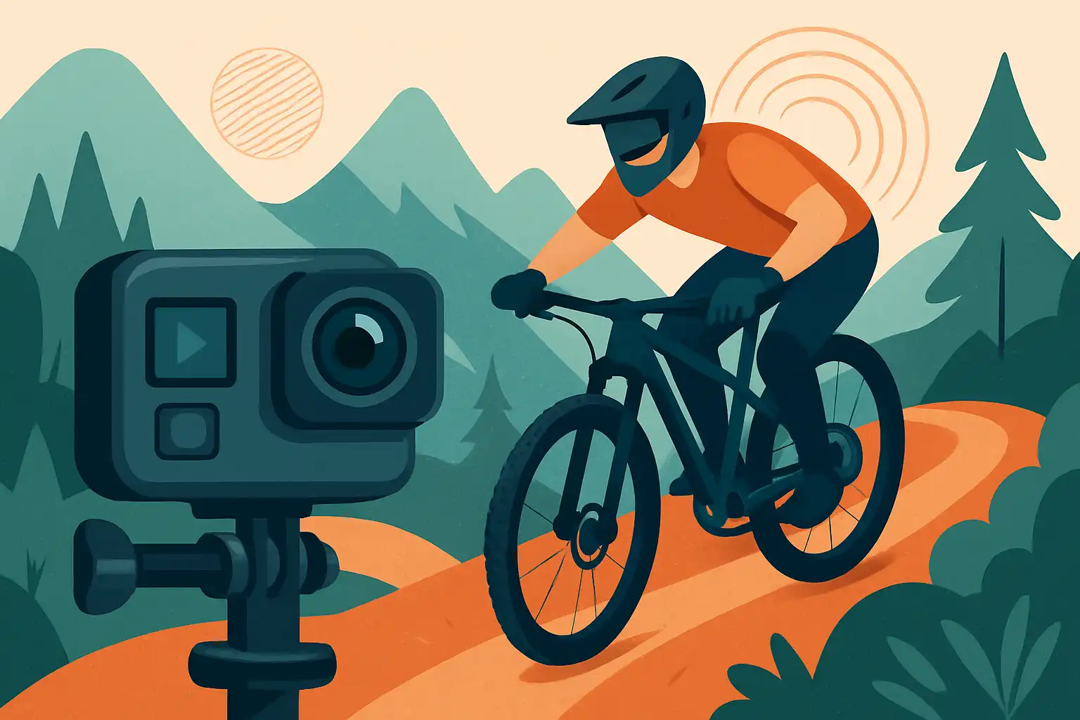 De ultieme gids voor stabiele beelden op de mountainbike trail
