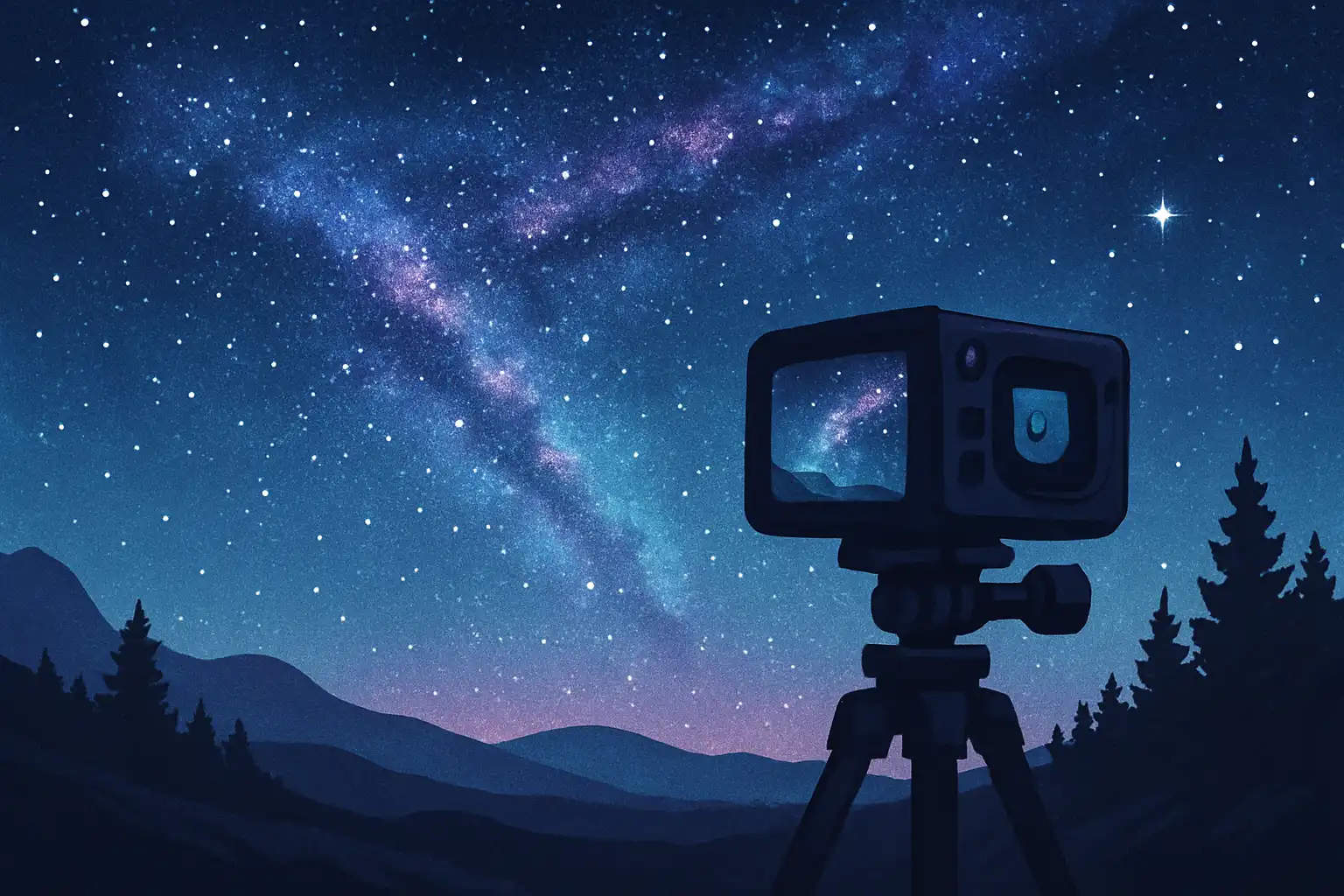 Maak de nacht magisch: astrophotografie en timelapse met je actioncam
